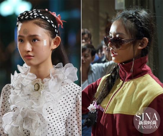 林允在《美人魚(yú)》中造型