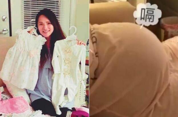 伊能靜腹中胎動明顯 伊能靜腹中胎動明顯