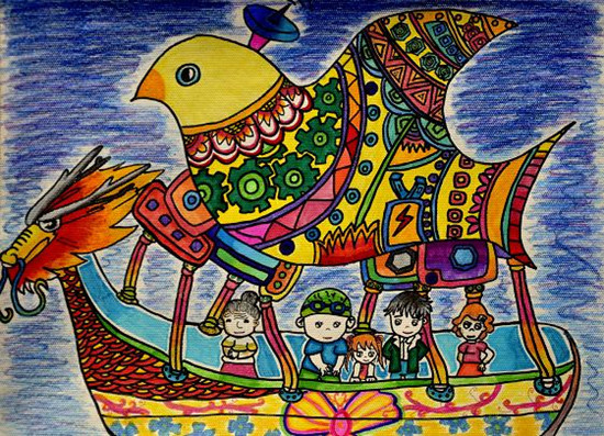 (工一小)張孟凡《雷達、紅外線探測無人救助飛船》輔導教師：時尹航