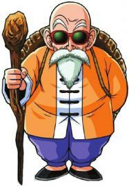 　《七龍珠》經(jīng)典形象龜仙人。