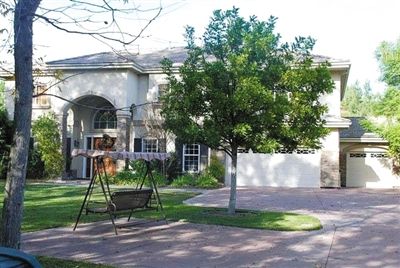 張曙光在美國的豪宅。資料圖片