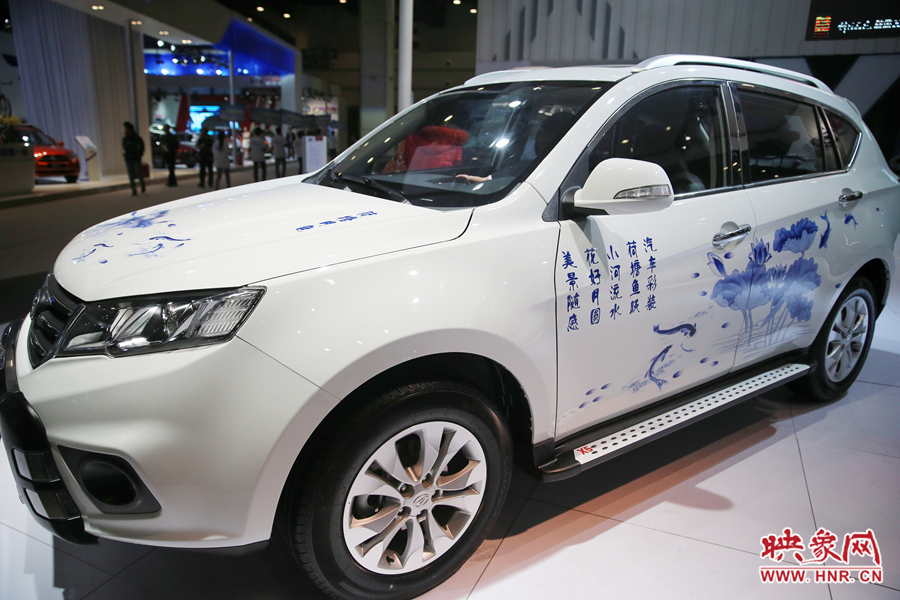 中國(guó)風(fēng)的汽車噴繪