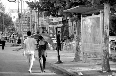 事發(fā)地點(diǎn)已被清理干凈。京華時(shí)報(bào)記者趙思衡攝