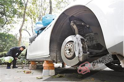 賊娃子辯稱只是為了試試豪車輪胎好不好下。