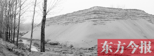 蔣西昌開設(shè)的砂場經(jīng)營多年，但至今未遭到過處罰