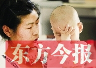 一歲的涵涵身體虛弱，如果不是父母的堅持治療，小家伙的存活都成問題