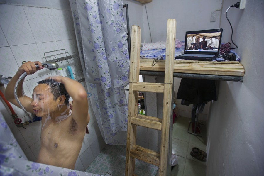 實拍膠囊公寓里的青春 實拍膠囊公寓里的青春