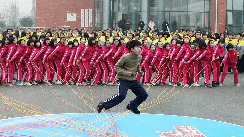 網(wǎng)繩吉尼斯紀(jì)錄在四川什邡被打破 網(wǎng)繩吉尼斯紀(jì)錄在四川什邡被打破