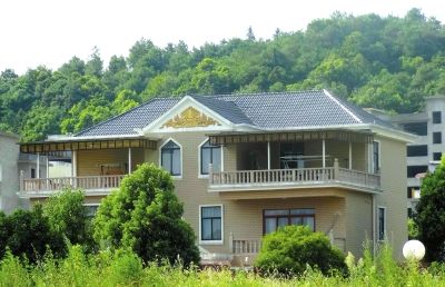 江西宜春，氣功大師王林在樟竹路紫薇山莊旁的別墅。圖/CFP