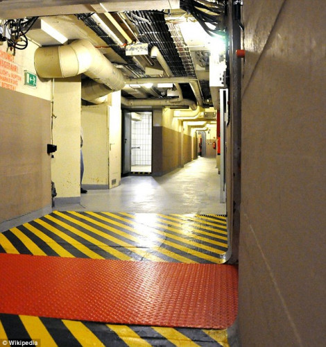 德國一家博物館的地下掩體 德國一家博物館的地下掩體