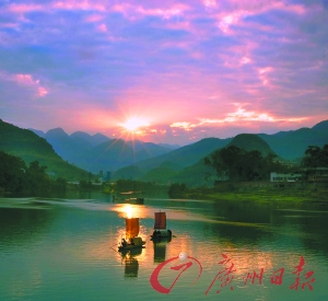 山清水秀的連州。