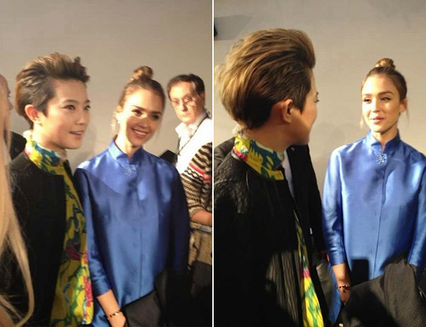 杰西卡·奧爾芭(Jessica Alba)與劉力揚(yáng)現(xiàn)場(chǎng)熱聊