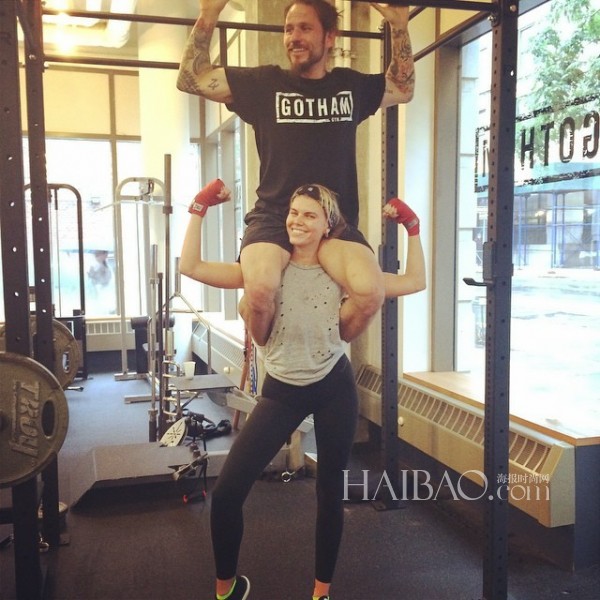 超?，旣惸取ち詹?(Maryna Linchuk) 近期健身私照