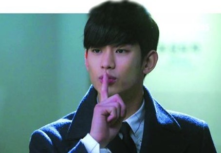 于正評價金秀賢沒什么演技，只是長得很討喜。