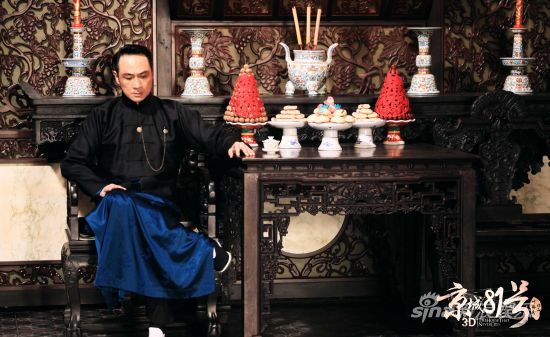 吳鎮(zhèn)宇飾演的霍家大少爺，正為二弟冥婚一事焦頭爛額