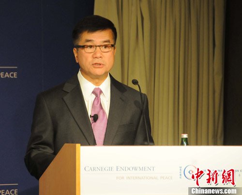 資料圖：美國(guó)駐華大使駱家輝。中新社發(fā) 德永健 攝