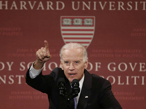 美國副總統(tǒng)拜登。資料圖