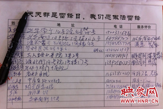 店內(nèi)登記本上大多都是顧客留下的“好評(píng)” 店內(nèi)登記本上大多都是顧客留下的“好評(píng)”