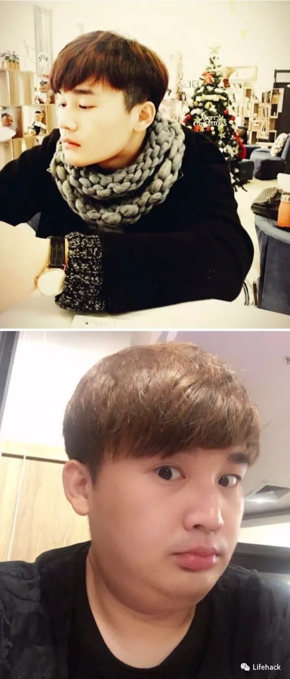 長胖20斤，臉型怎么變？這些例子看完扎心了！