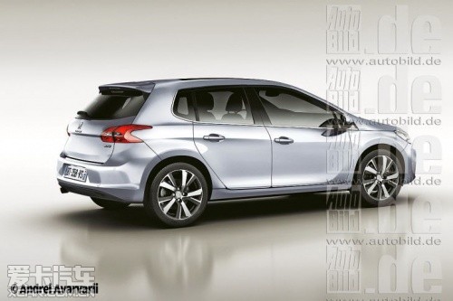 新款標致308效果圖 新款標致308效果圖