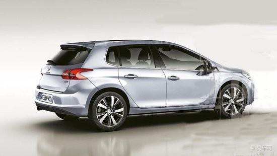 新款標致308預告圖