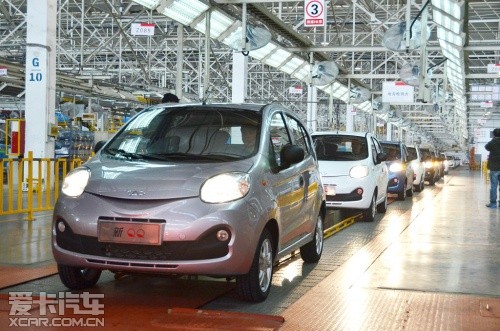 奇瑞新QQ下線 奇瑞新QQ下線