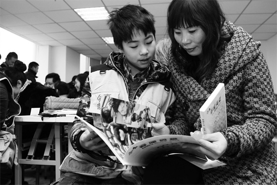 昨日的分享交流會上，孩子們的成長經歷都被印成了小冊子