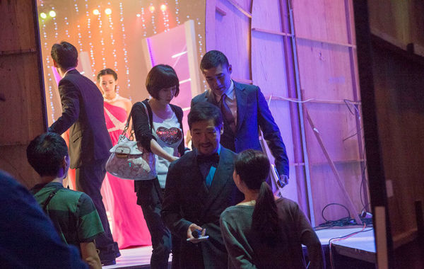 張國(guó)立在活動(dòng)現(xiàn)場(chǎng)。