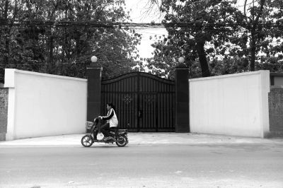 　涉事學校已關(guān)停。京華時報記者陶冉攝