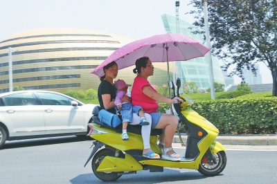 大暑時(shí)節(jié)，戶外更需防暑。