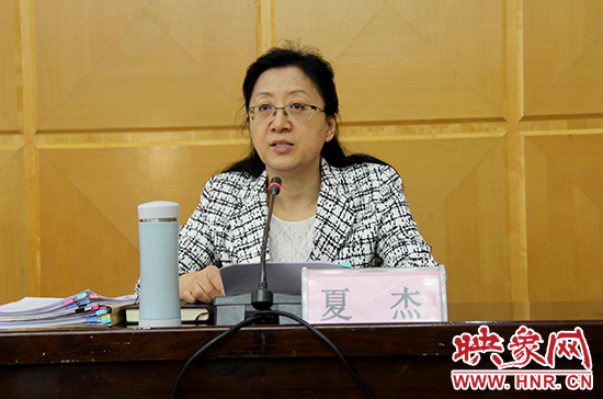 河南省委常委、組織部部長夏杰