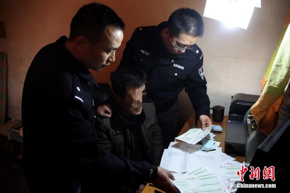 圖為抓獲犯罪嫌疑人（資料圖片）。