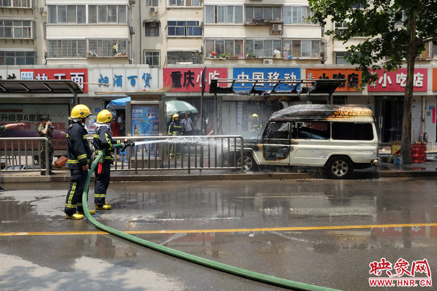 火災(zāi)現(xiàn)場。