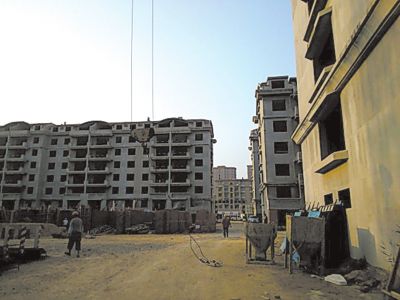 　適園雅居小區(qū)，已建起13棟住宅樓。
