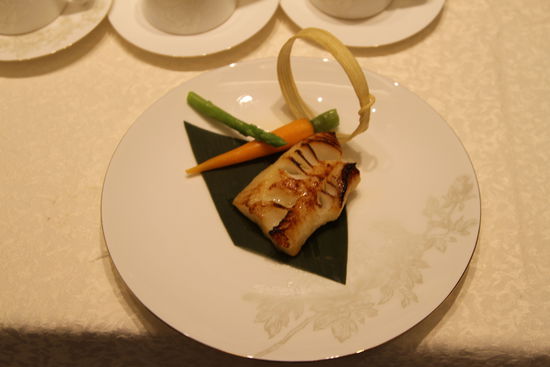 香烤銀鱈魚。 花惠生 供圖