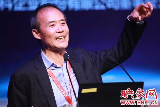 圖為萬(wàn)科企業(yè)股份有限公司董事會(huì)主席王石。(新浪財(cái)經(jīng) 梁斌 攝)