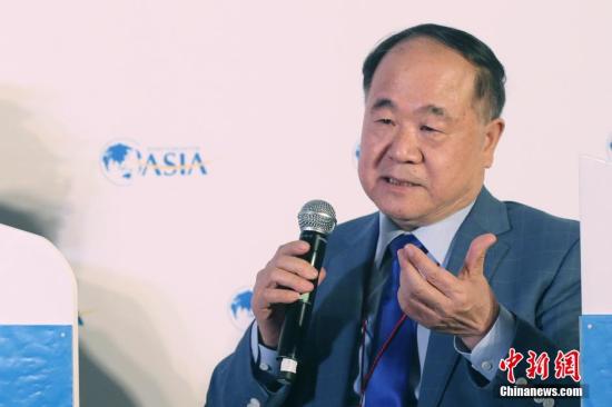 資料圖：莫言。 中新社記者 韓海丹 攝