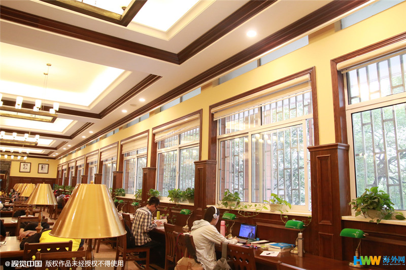 重慶大學(xué)改造翻新的“民國風(fēng)圖書館”走紅網(wǎng)絡(luò)，引得無數(shù)網(wǎng)友點(diǎn)贊