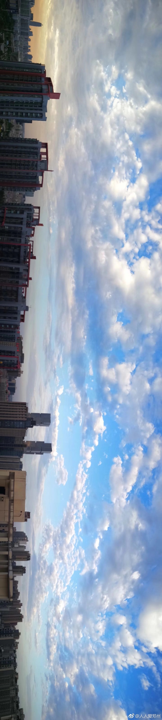 又被鄭州的藍(lán)天刷屏！隨便一拍就是手機(jī)壁紙