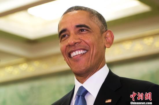 資料圖：美國(guó)總統(tǒng)奧巴馬。中新社發(fā) 廖攀 攝