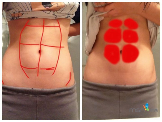 蔡依林 你的馬甲線“脫妝”了！