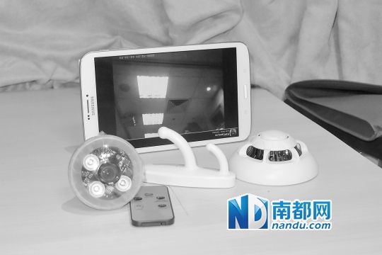 香港民建聯(lián)從市面購(gòu)買(mǎi)到的偷拍儀器。