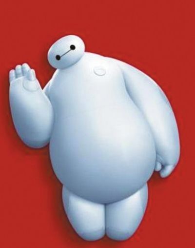 《超能陸戰(zhàn)隊(duì)》中“大白”形象 《超能陸戰(zhàn)隊(duì)》中“大白”形象