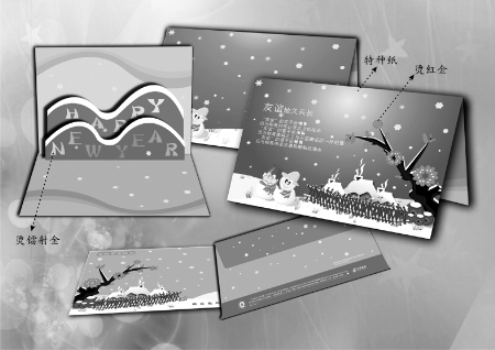 河南大學(xué)生設(shè)計(jì)郵政賀卡明年發(fā)行 河南大學(xué)生設(shè)計(jì)郵政賀卡明年發(fā)行