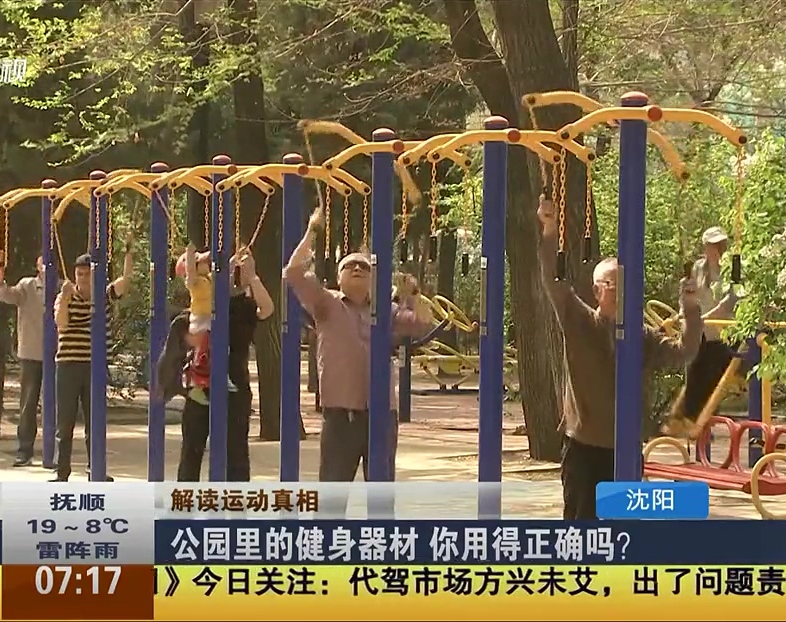 公園里的健身器材 你用得正確嗎？
