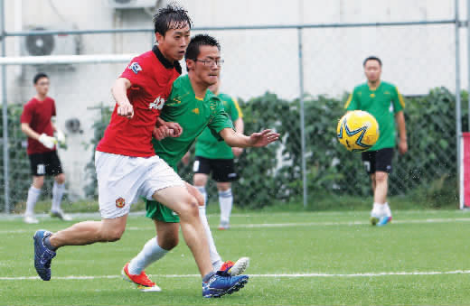 平安保險與農(nóng)大體院的這場比賽，在上半場就失去了懸念