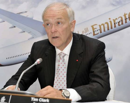 阿聯(lián)酋航空公司的總裁蒂姆·克拉克對(duì)近日有關(guān)馬航MH370墜入印度洋的說(shuō)法表示了反駁。